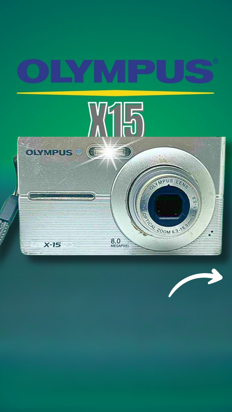 Olympus X-15 8Mpx Prata