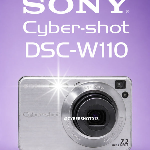 Sony CyberShot DSC-W110 7.2mpx - PRATA