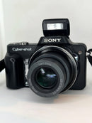 Sony Cyber-shot DSC-H10 8.1mpx com lente Carl Zeiss Preta Semi