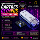 Adaptador USB para Cartões Olympus xD-Picture Card