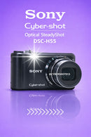 Sony CyberShot Optical SteadyShot DSC-H55 - 14.1mpx - PRETA