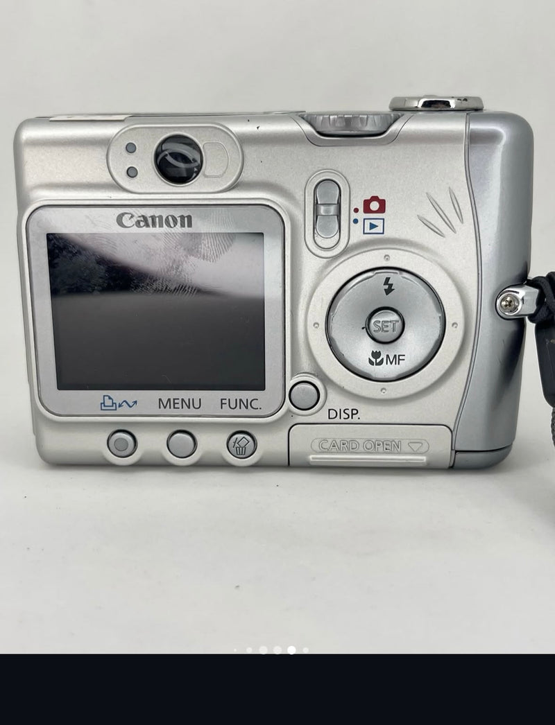 Canon PowerShot A520 – 4MP Prata