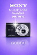 Sony Cybershot SteadyShot DSC-W510 12.1mpx PRETA