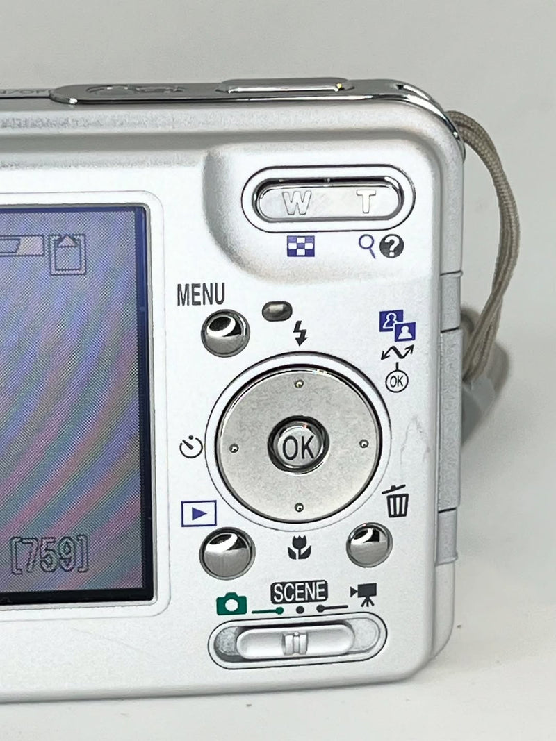 Nikon Coolpix S1 • PRATA – 5.1mpx