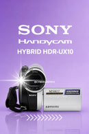 📸 Sony Handycam HYBRID HDR-UX10 PRATA 4.0mpx - PRATA