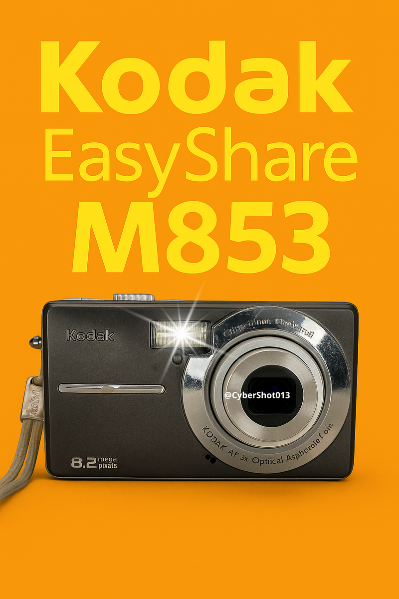 Kodak EasyShare M853 – 8.0 MPX – Cinza