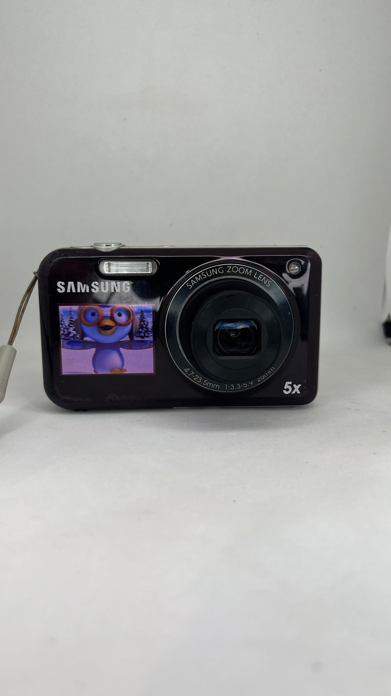 Samsung PL120 14.2Mpx com Visor Frontal Vinho