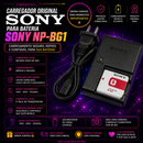 Carregador Original Sony para Bateria Sony NP-BG1