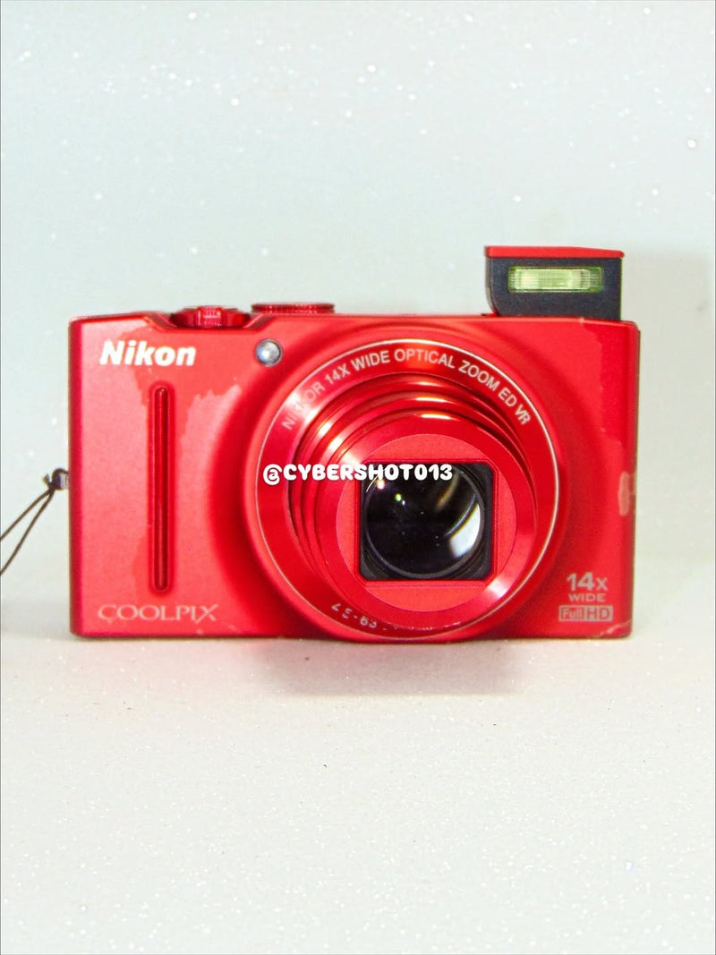 Nikon Coolpix S8200 16.1 mpx FULL HD – VERMELHA