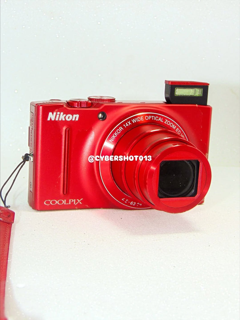 Nikon Coolpix S8200 16.1 mpx FULL HD – VERMELHA