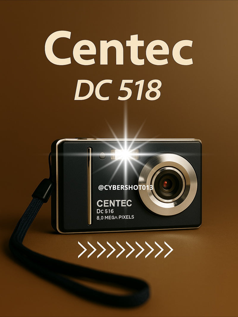 Centec DC 518 - PRETA - 5.0 mpx