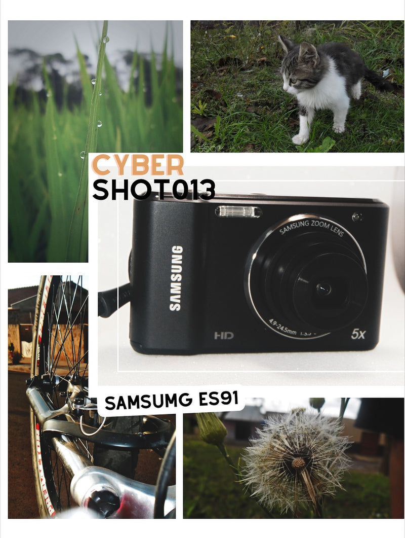 Samsung ES91 14.2MP, zoom ótico 5x – COR PRETA