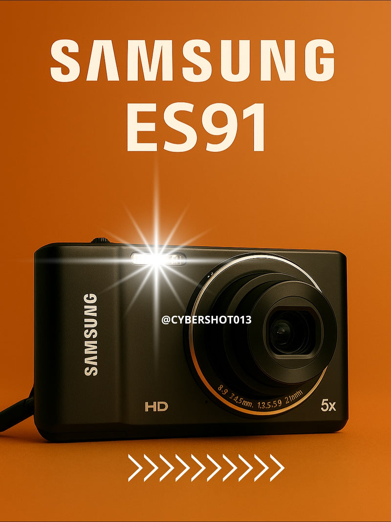 Samsung ES91 14.2MP, zoom ótico 5x – COR PRETA