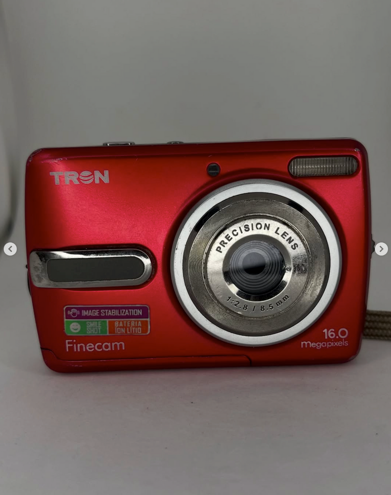 TRON Finecam FL160 16mpx Vermelha Cereja