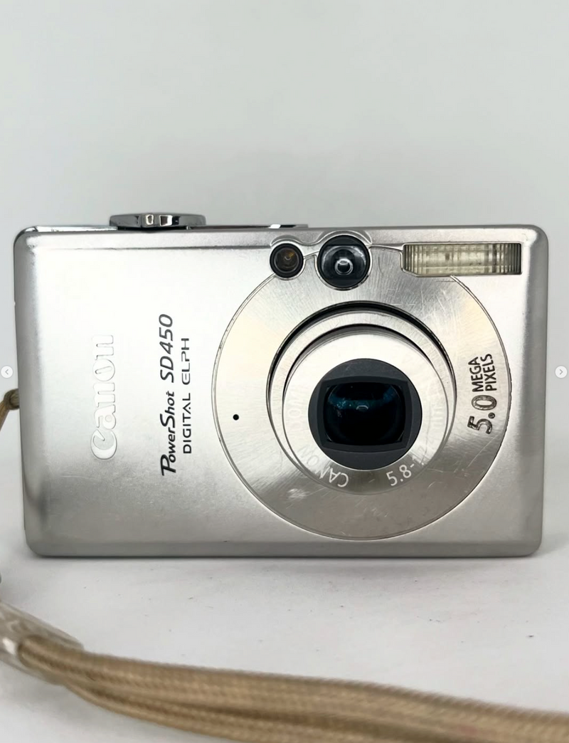 Canon PowerShot SD450 ELPH – 5.0mpx Prata