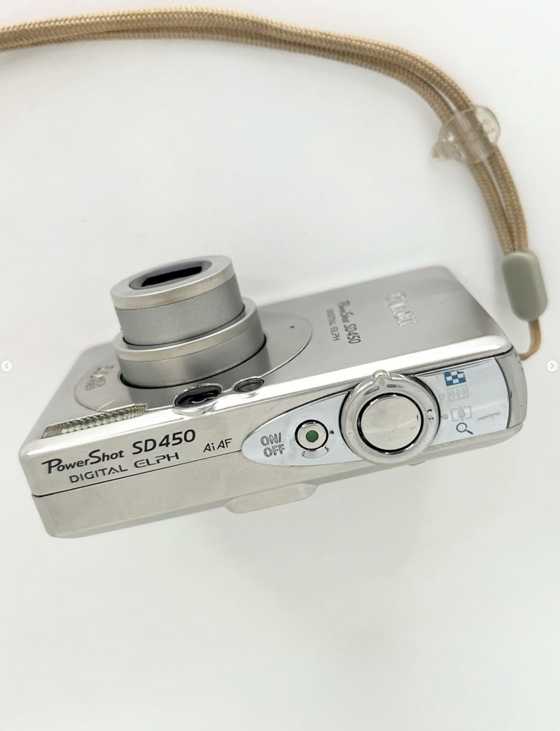 Canon PowerShot SD450 ELPH – 5.0mpx Prata