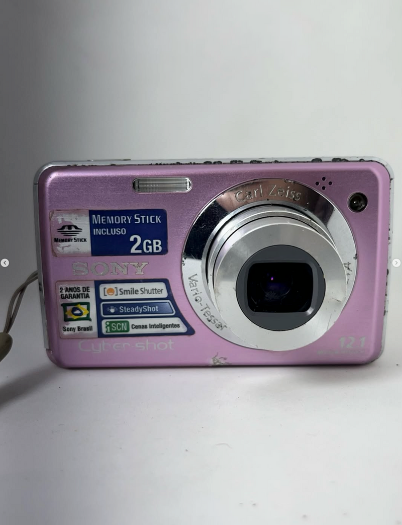 Sony Cybershot DSC-W210 com SteadyShot ROSA