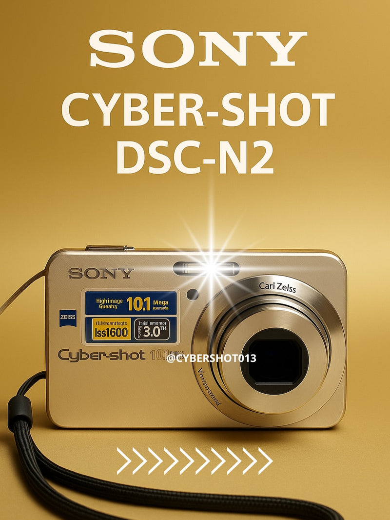Sony Cybershot DSC-N2 TouchScreen 10.1mpx Dourada