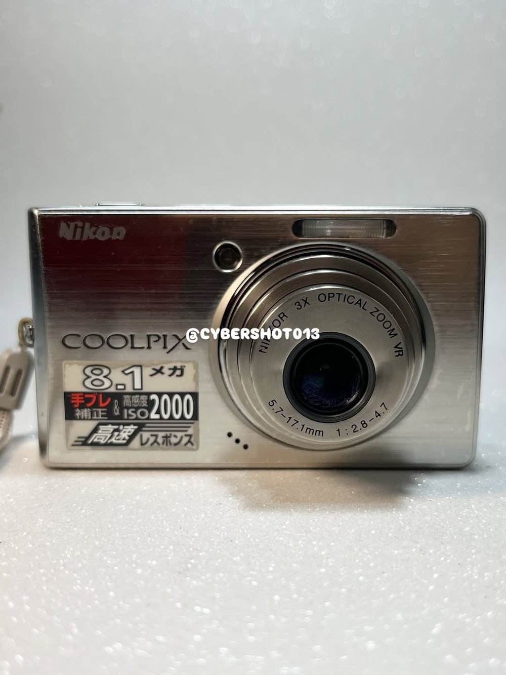Nikon Coolpix S510 — 8.1 MP Prata - IMPORTADA do Japão 🇯🇵