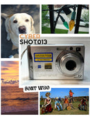 Sony Cyber-shot DSC-W80 7.2mpx Prata