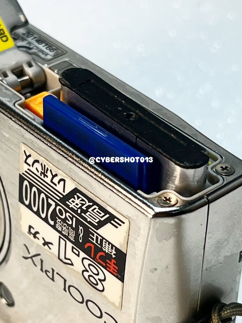 Nikon Coolpix S510 — 8.1 MP Prata - IMPORTADA do Japão 🇯🇵