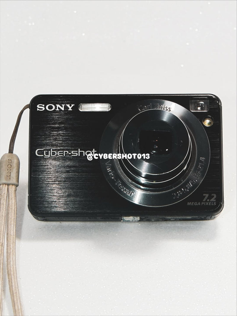 Sony Cybershot DSC-W120 com lente Carl Zeiss 7,2 mpx – PRETA