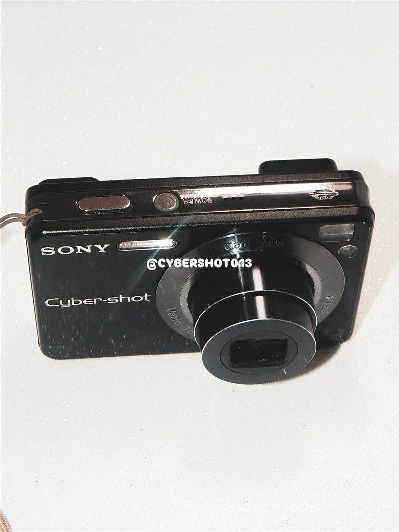 Sony Cybershot DSC-W120 com lente Carl Zeiss 7,2 mpx – PRETA