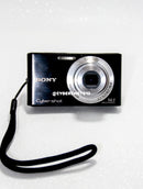 Sony Cybershot DSC-W320 com lente Carl Zeiss 14.1mpx - PRETA