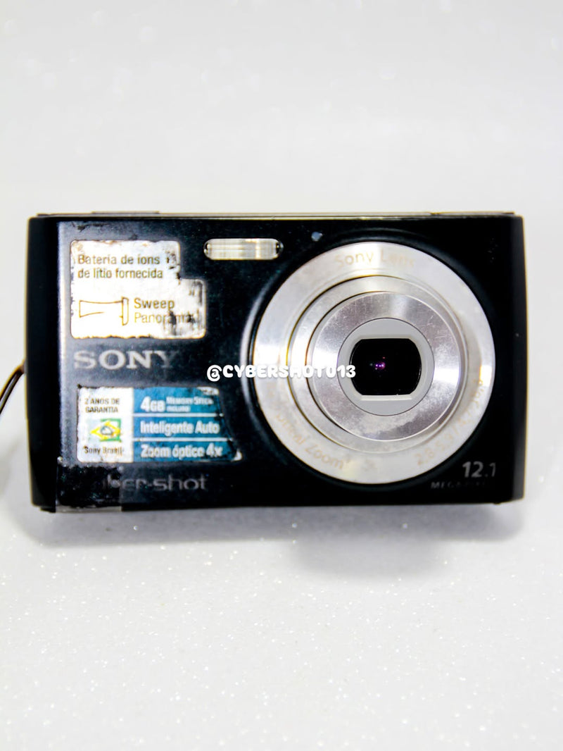 Sony Cybershot DSC-W510 12.1 MP com zoom óptico 4× - PRETA