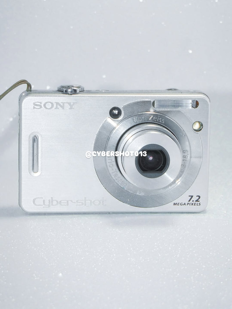 Sony Cybershot DSC-W55 com lente Carl Zeiss 7,2 mpx – PRATA