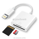 Adaptador de Cartão SD / SDHC Lightning para iPhone