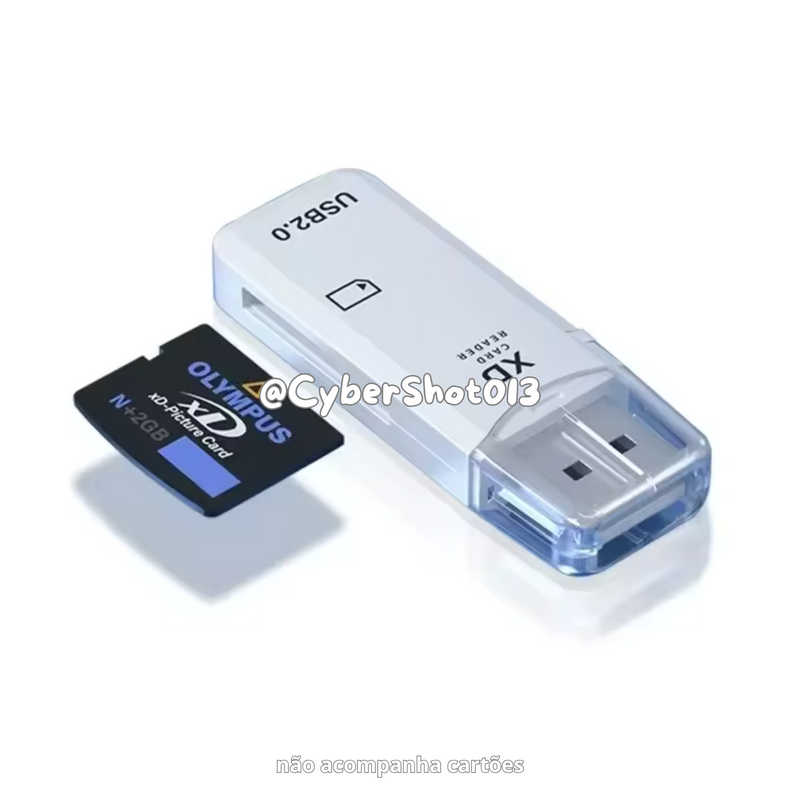 Adaptador USB para Cartões Olympus xD-Picture Card